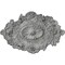 Ekena Millwork Strasbourg Ceiling Medallion, Hand-Painted Ultra Pure White Crackle, 30 1/2"W x 20"H x 1 1/2"P CM30SGUWC - alternate 1
